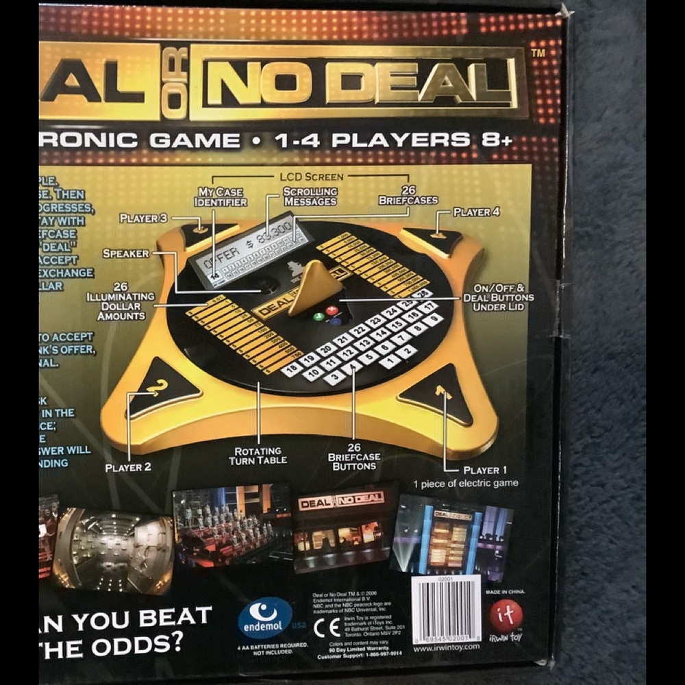 Deal Or No Deal Electronic Board